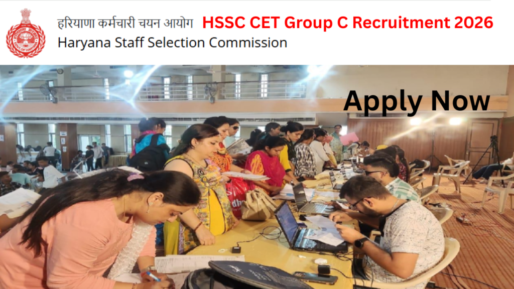 HSSC CET Group C Recruitment 2026